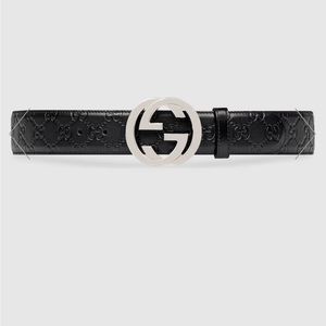 Gucci Men’s signature leather belt